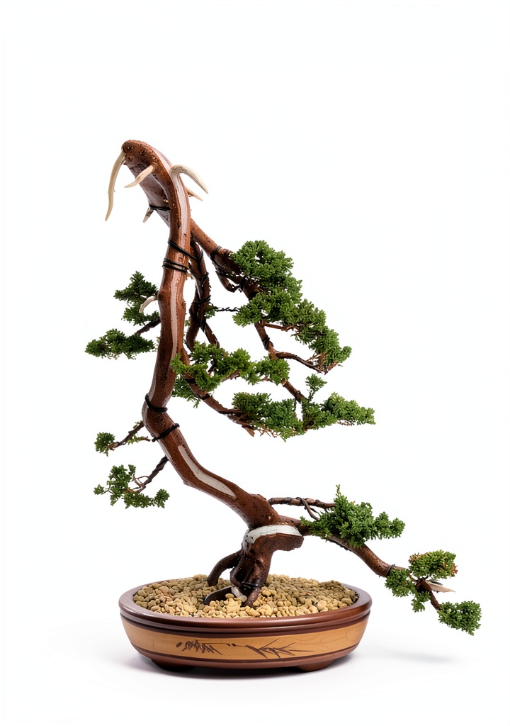 Installing EL BONSÁI: A Comprehensive Guide to Japanese Gardening on a wooden desk