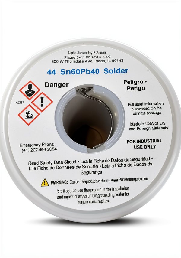 KESTER SOLDER 24-6040-0027 Wire Solder, 0.031"Dia., Pack of (1),32117-2