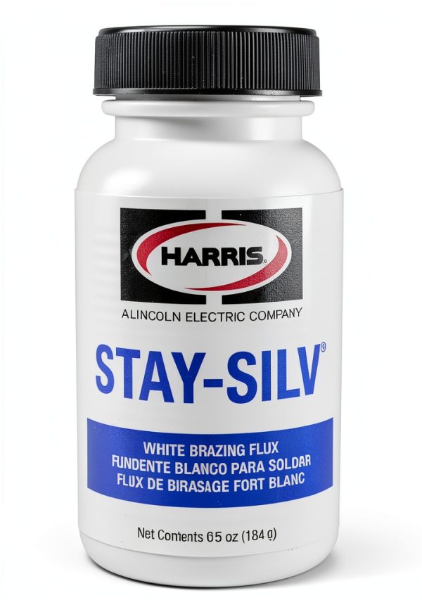 Harris Stay-Silv Silver White Brazing Flux Paste for Hi Temperature, SSWF7-0
