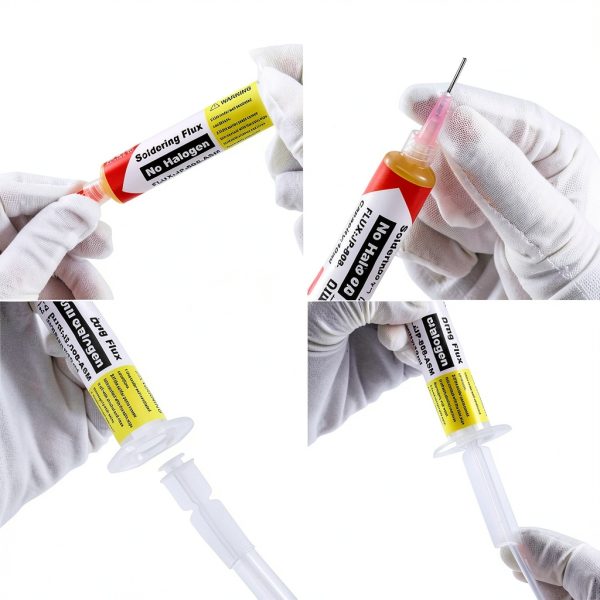 Treela 10ml 8341 No Clean Solder Flux Paste - Easy Apply Syringe-4