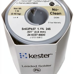 Kester 24-6337-8800 50g Rosin Wire Solder Roll 245 No-Clean 0.031in-0