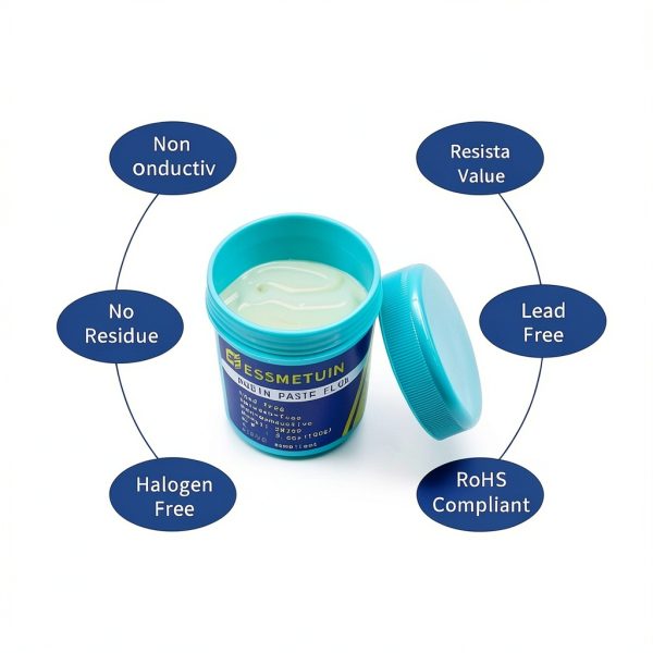 Rosin Paste Flux ZHUOBAO Lead-Free No-Clean Soldering Paste 3.5oz-3