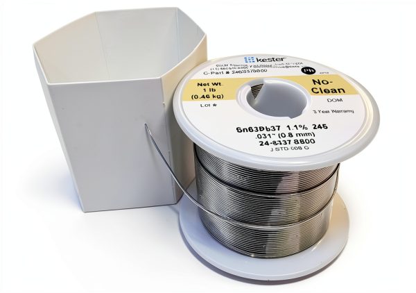 Kester 24-6337-8800 50g Rosin Wire Solder Roll 245 No-Clean 0.031in-1