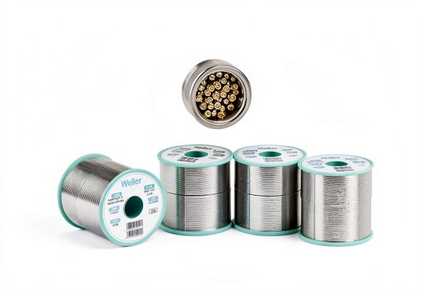 Weller Solder Wire 1.0mm Sn60Pb40 100g High Flux Core Performance-5