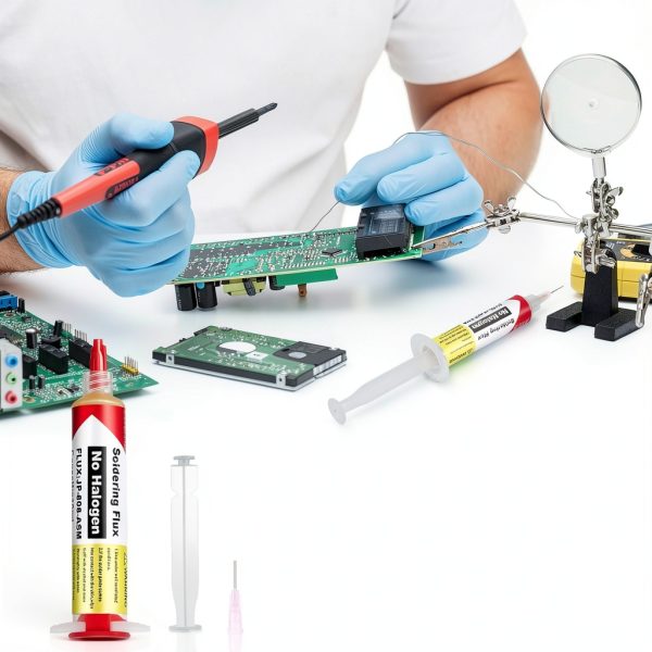 Treela 10ml 8341 No Clean Solder Flux Paste - Easy Apply Syringe-2