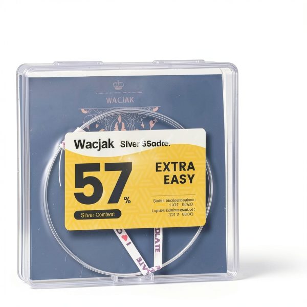 Silver Solder Wire 5ft 26 Gauge Extra Easy 57% Silver – Wacjak-1