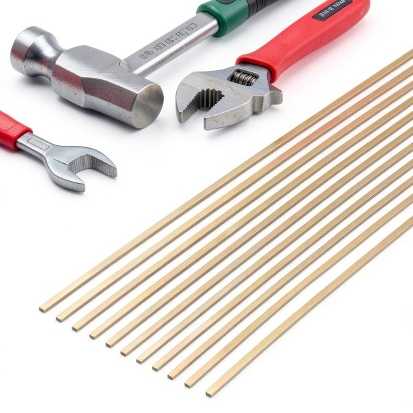 15% Silver Brazing Rods AWS BCuP-5 20 Sticks Silver Solder Phos Copper Brazing Alloys Flat Welding Rods 0.050"x1/8"x10" for Air Conditioning, Refrigerator, Cold Storage, and HVAC Units-5
