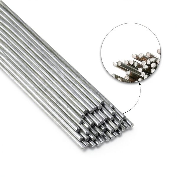 50-Pack 1/16''x13'' Aluminum Brazing Rods,Rods Aluminum Welding Rods for Propane Torch,Aluminum Repair-1